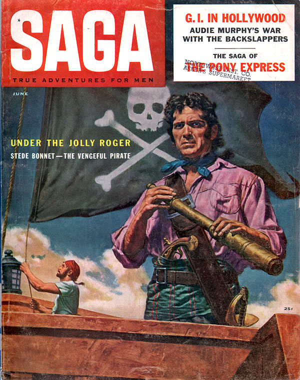 Saga Andrea Doria Audie Murphy Pirate Jolly Roger Pony Express Stan