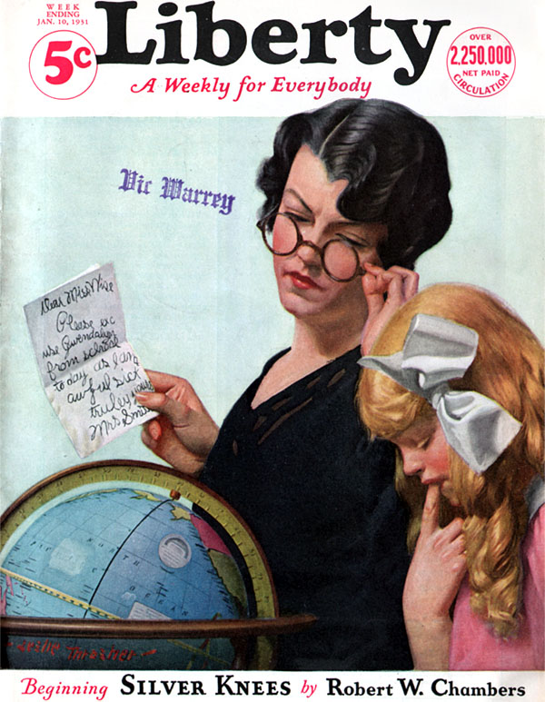 1931 Liberty Floyd Gibbons Feminists Bennett Girls Francis M Cockrell