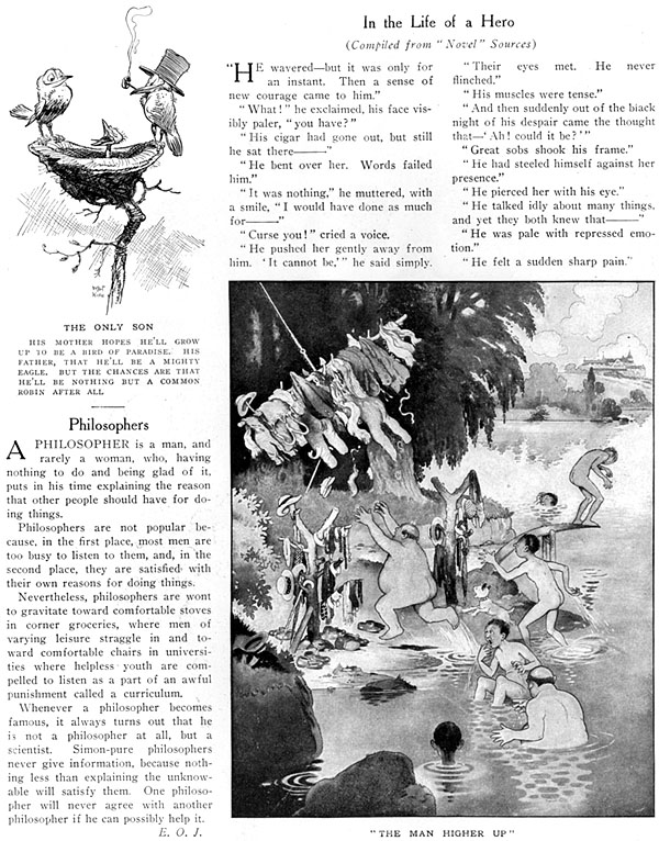 Life Mermaid Lobster Orson Lowell Rea Irvin Beach Number Mennen Golf 